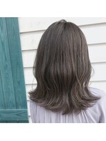 ルッソリベラ 池袋(Lusso libera)&nbsp;ミディアム　グレージュカラー　ニュアンスカラー◎30代40代50代