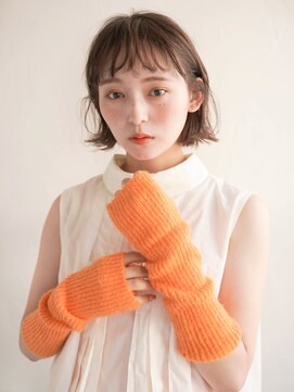 ジュール 大分(Joule) セクションカラー/ペールベージュ/透明感ボブ[大分駅]