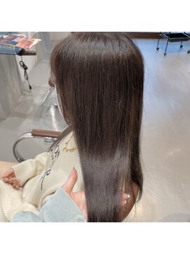 ヘアーメイクチック(HAIR MAKE CHiC) ブラウンカラーベージュカラー透明感カラーワンカラー