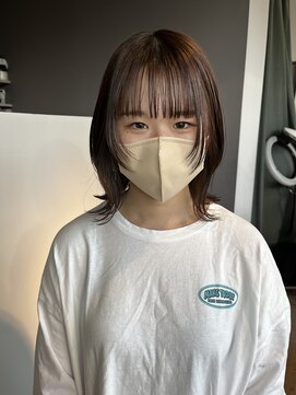 ヘアーエスクールシーユー 枚方T-SITE店(hair S.COEUR×Cu) ナチュラルウルフ