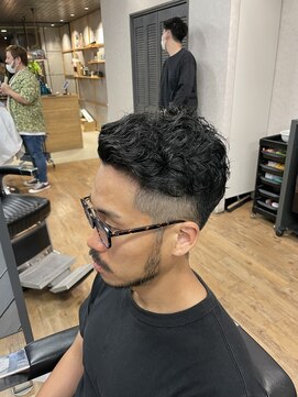 サニーズ バーバー(Sunny's barber) 震災狩りパーマスタイル