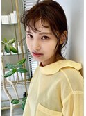 抜け感＊ウェットパーマボブ【NICA 溝の口】
