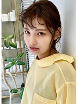 ニカ 溝の口(NICA) 抜け感＊ウェットパーマボブ【NICA 溝の口】