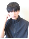 【 Ｉ. 】スーツ　短髪ツーブロック　束感　モテる黒髪　川口