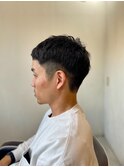【soy-kufu】MEN'S HAIRショートヘアアッシュブラック
