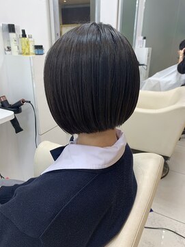 ヘアー バイ パッション コクラ(Hair by Passion KOKURA) パツっとボブ
