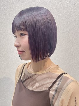 ノウル 中野(NoWL) 【 NoWL 】twilight pink × bob ボブ/ダブルカラー