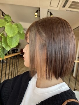 ノア(noah) 切りっぱなしボブ