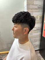 ハルクファースト 札幌(HRK 1st.)&nbsp;ツイストスパイラルパーマ/札幌メンズショート/札幌メンズパーマ