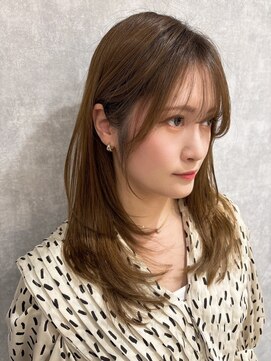 アフロート 武蔵小杉(AFLOAT) 大人可愛いセミロングレイヤー