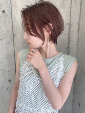 ロンドカスティーヨ 四日市(Lond castillo) ショートショートボブイノア髪質改善カラー41124