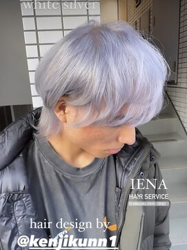 イエナ 渋谷(IENA) ホワイトシルバー　ハイトーンカラー　ケアブリーチ