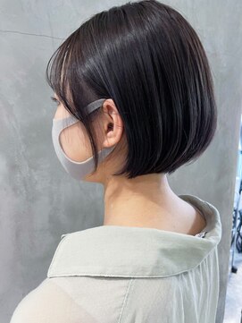 シオン(shion) おくれ毛ショートくびれヘア顔周りレイヤー_ba333961