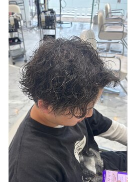 ハーツヘアーズ 五日市店(HEARTS hair's) ショート／波巻きパーマ／スパイラル/特殊パーマ／ツーブロック