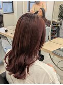 ピンクレッド×ミディアムレイヤー