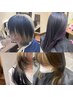 【YUKI限定】インナーカラー・イヤリングカラー＋ケミストTr ￥15000