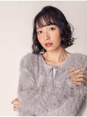 ホワイトグレージュ/デジタルパーマ/チェリーブラウン/吉祥寺
