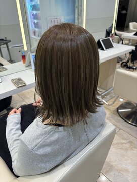 ケンジ 平塚 アネッタ(KENJE annetta) ハイライト★オリーブグレー