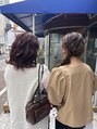 ヘアーザラブズラフズ オーガニカ 北九州(HAIR THE LOVES LAUGHS ORGANICA) お友達とのご来店も大丈夫です!事前にご連絡ください