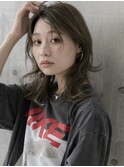 ミディアムヘア/暗めカラー/グランマッシュ/大宮9