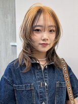 ソル バロール 表参道(SOL .valor)&nbsp;デザインカラーケアブリーチハイトーンカラー顔周りレイヤー韓国