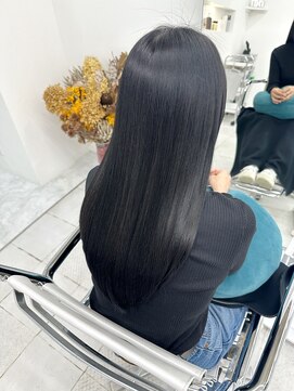 《sheer /稲葉》#アルカリ酸熱トリートメント#髪質改善カラー