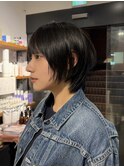 ショートボブウルフショートウルフボブコンパクトショート