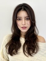 ルージュシー 堀江(RU10C)&nbsp;レイヤーカット/ブリーチなしダブルカラー/ベージュ【AI未使用】