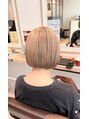 Roane by BASSA 都立家政店【4月中旬NEW OPEN(予定)】 透明感ハイトーン×丸みボブで柔らかい印象に♪