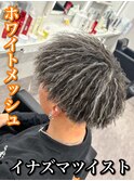 MEN’S HAIR/波巻きツイストスパイラル/リバースセンターパート