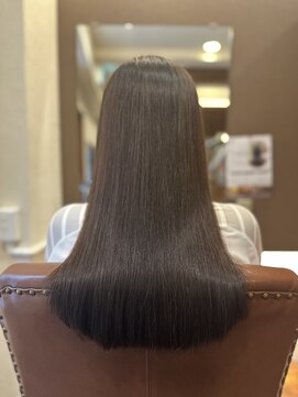 縮毛矯正・髪質改善カラー専門店 AMI a BELL Haru-Ru【4月14日OPEN(予定)】 毛先までまとまる艶ストレート
