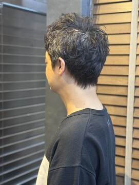 バーバーバー アカバネ(BARBER-BAR AKABANE) ルーズパーマスタイル
