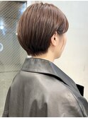 20代30代前髪ありショートマッシュショート丸みショートレイヤー