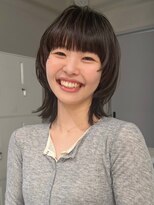 ホヌン 茅ヶ崎(Honnun) 【20代30代40代】大人ウルフ◇ネオウルフ ミディアムレイヤー