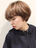 ピークアブー 原宿ハラカド(PEEK-A-BOO) マッシュショート/絶壁ゼッペキ解消/大人癖毛くせ毛/前髪あり