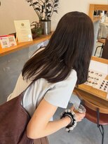 ルクワ(RUQWA)&nbsp;セミロング、オリーブグレージュ