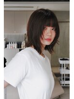 キユ(qiyu)&nbsp;結べる大人かわいいミディアムボブレイヤー［広島/八丁堀］