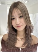 ブリーチハイライト髪質改善ダブルカラーレイヤーカット