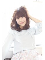 フェイスティ(FACE-T) 【FACE-T青山】フェミニンルーズボブ『安井朋美』