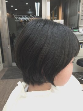 ヘアデザイン ラポール 茨木店(hair design Rapport) モテ愛されヘアの王道ショートフェミニンボブ