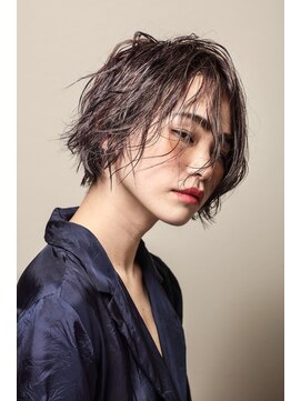 アタッカ(atacca) SHORT【ラベンダーアッシュ・前下がり・クール】