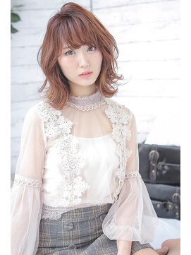 ナナナ パレナ 宝塚店(nanana parena) 外ハネウェーブマッシュウルフ【nanana parena】