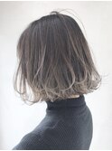切りっぱなしボブ