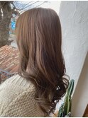 赤みを抑えて☆明るめベージュカラー☆