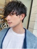 前髪長めメンズヘア☆ニュアンスパーマ