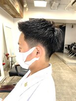 ミラバイグリーン(Mira by green)&nbsp;【担当SEKI】フェードカット×束感ショート【かき上げ】