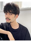大人カジュアルメンズパーマ(ニュアンスマッシュ)