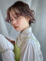 イトシテ&nbsp;波巻きパーマ×ボブルフ【ジントモヒト】