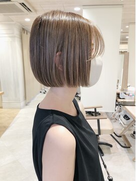 パーク(PAAQ) 【paaq田中智大】極細ハイライト×ボブ