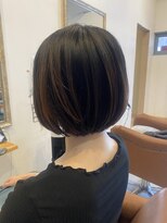 エルモ(ELMO)&nbsp;扱いやすさ、夏の楽さを重視したボブスタイル